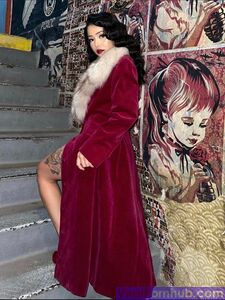 Bella Poarch Sexy Red Dress