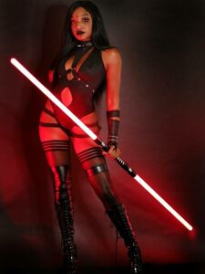 KayyyBear Nu Star Wars Cosplay Conjunto Onlyfans Vazado