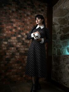 Kalinka Fox Çıplak Çarşamba Addams Kostümü Patreon Seti Sızdırıldı