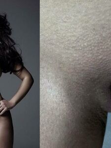 Kim Kardashian Nude Body Paint Outtakes Set Leaked