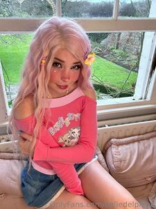 Belle Delphine Nude Cute In Pink Onlyfans Set Leaked
