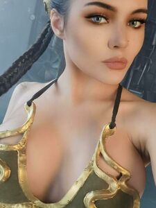 Hot Kalinka Fox Nude Princess Leia Cosplay Set Leaked