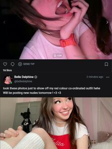 Belle Delphine Lindas selfies de laptop Álbum de filtraciones de Onlyfans