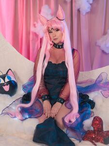 Meg Turney Black Lady set from Sailor Moon Onlyfans Leak Album