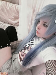 Belle Delphine Leaked Emo Raccoon Teasing Onlyfans Album