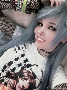 Belle Delphine Leaked Emo Raccoon Teasing Onlyfans Album