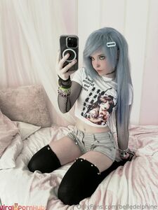 Belle Delphine Leaked Emo Raccoon Teasing Onlyfans Album