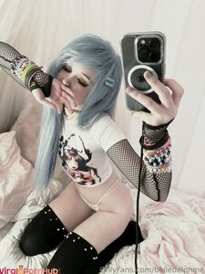 Belle Delphine Leaked Emo Raccoon Teasing Onlyfans Album