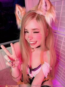 Belle Delphine Cosplay Ahri (Lol) Nude Pussy Spread Onlyfans Photos