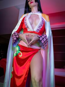 Aery Tiefling - Cosplay de Boa Hancock