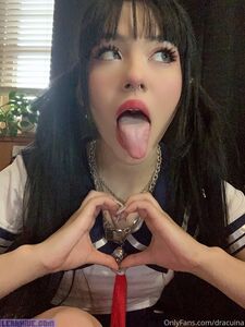 Lina aka @dracuina'a ait yalnızca fans'a özel sızdırılmış nudes